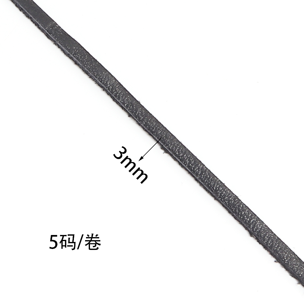 5yards 3mm Genuine Cow Leather - Braided Line review and price