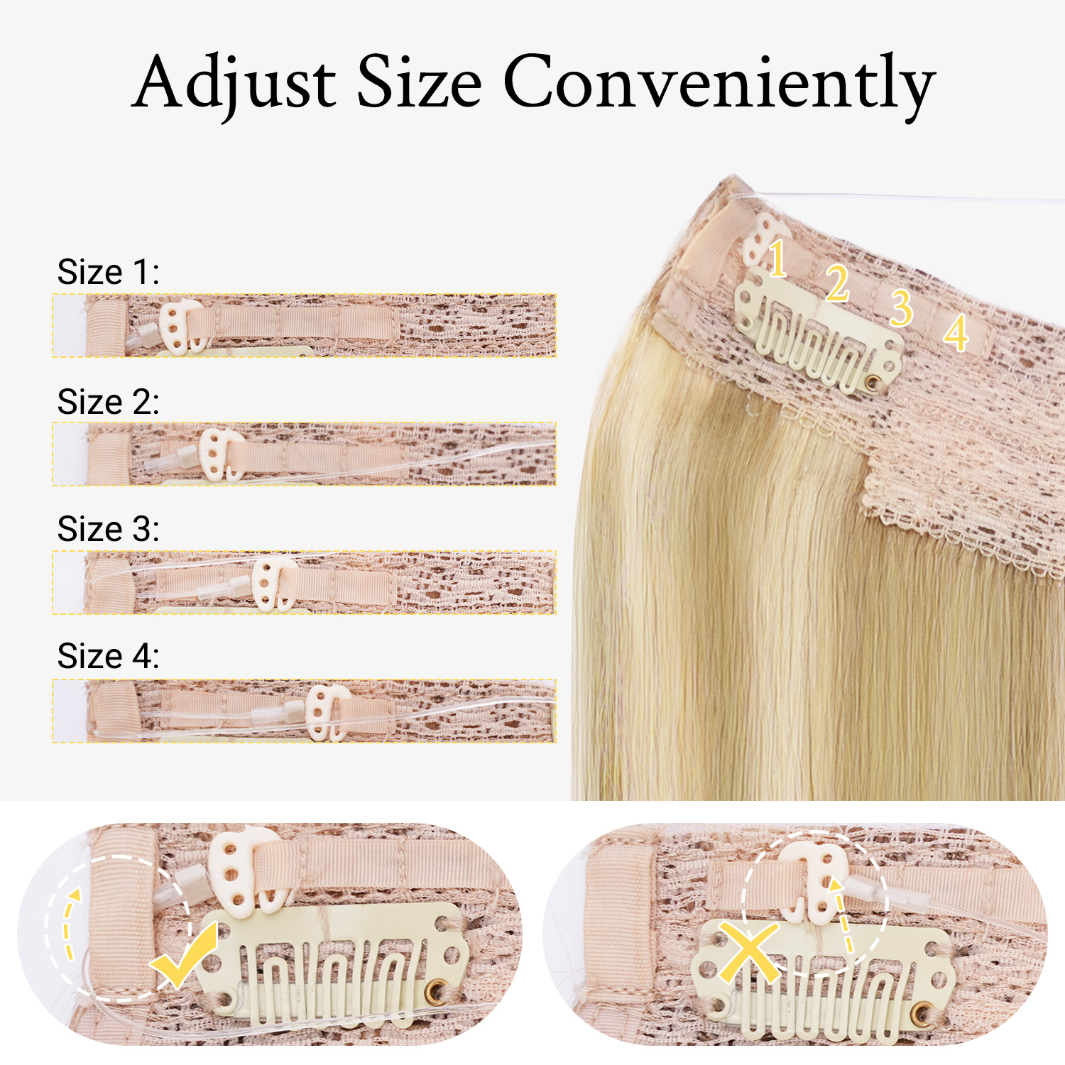 Sunmofavo Wire Halo Hair Exten - Tippet Line review and price