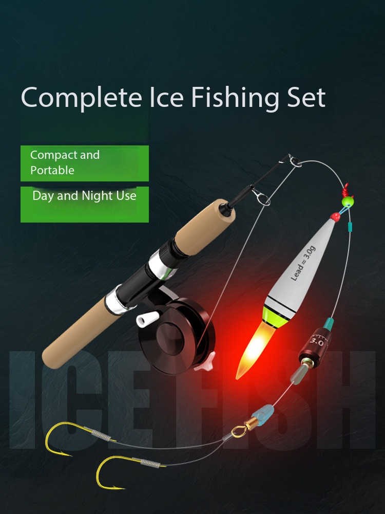 New Ice Fishing Rod Ultra Shor - Ice Fishing Line review and price