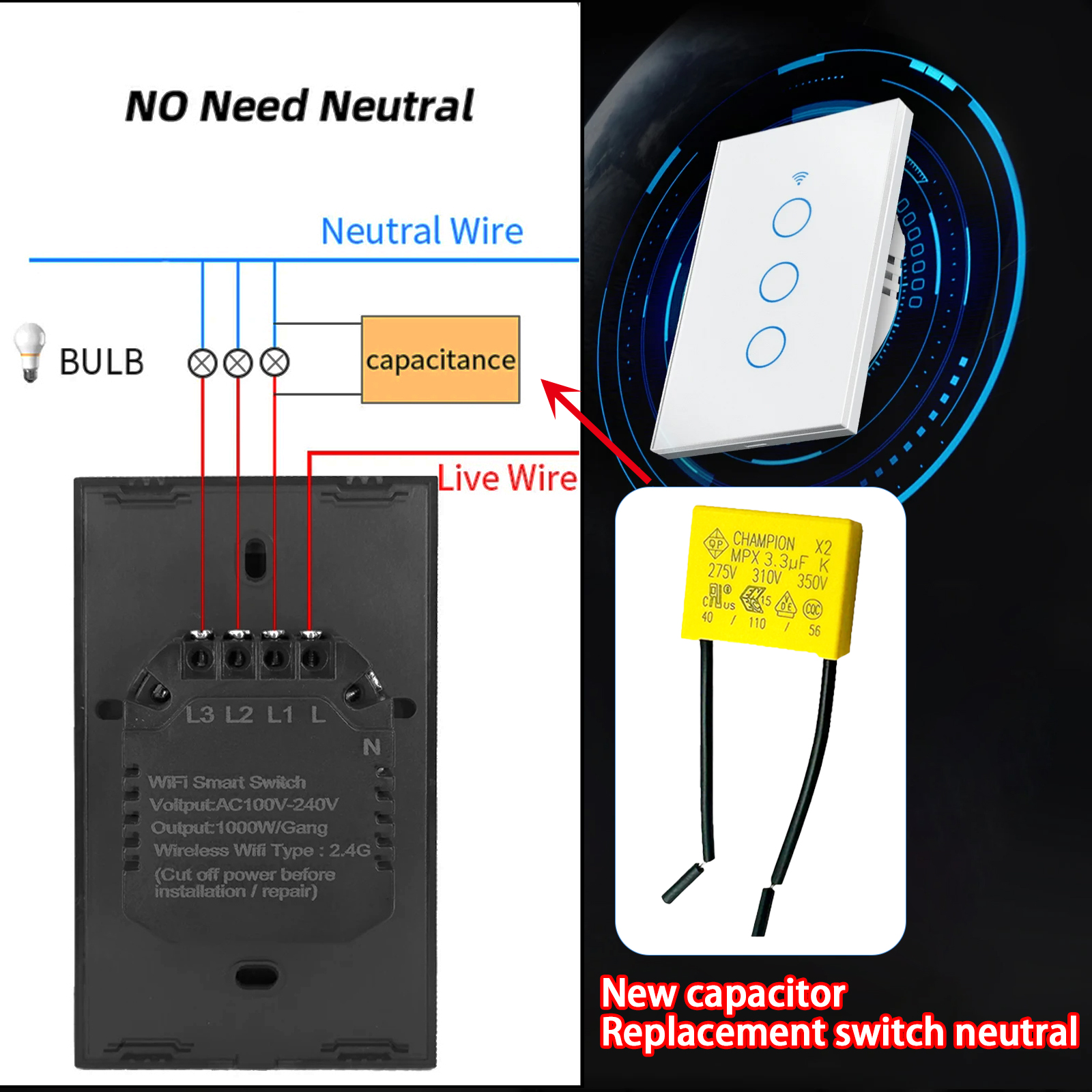 Polypropylene Film capacitor 3 - Copolymer Line review and price