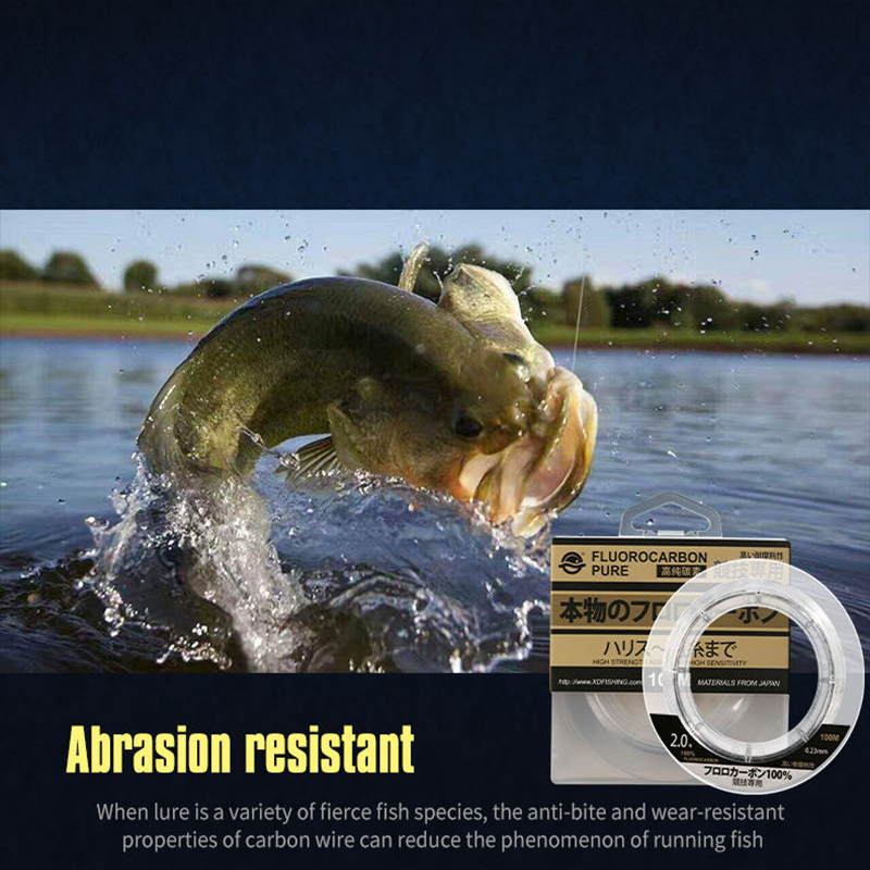 99% Fluorocarbon Fishing Line  - Ice Fishing Line review and price