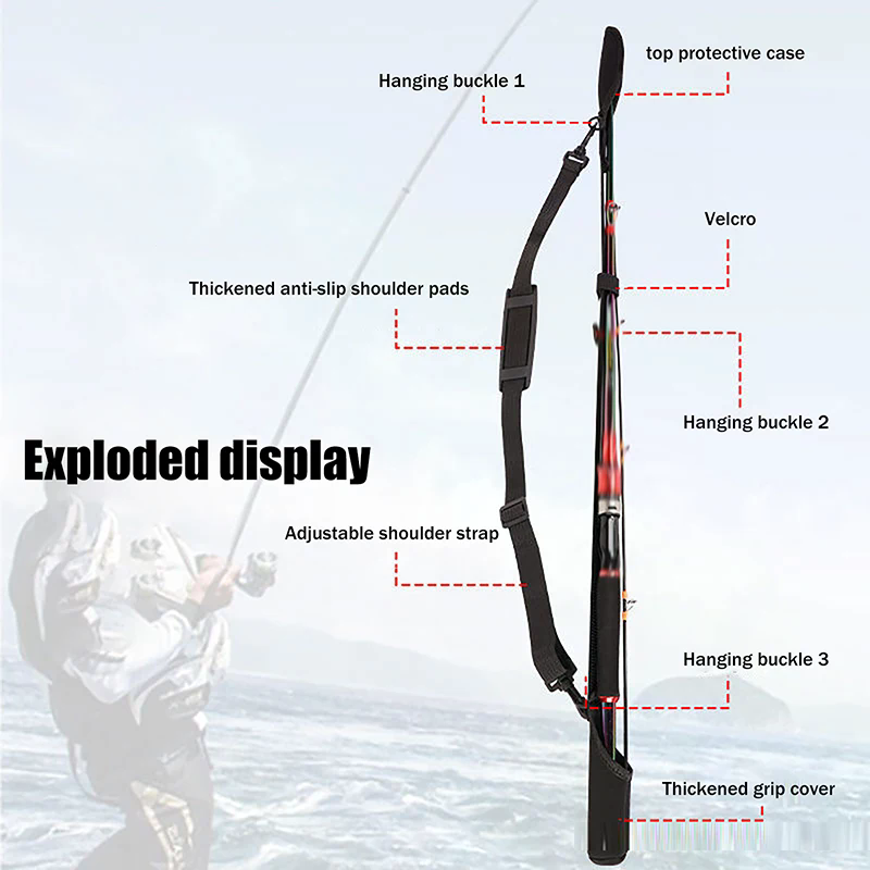 Adjustable Fishing Rod Storage - Fishing Line Spooler review and price