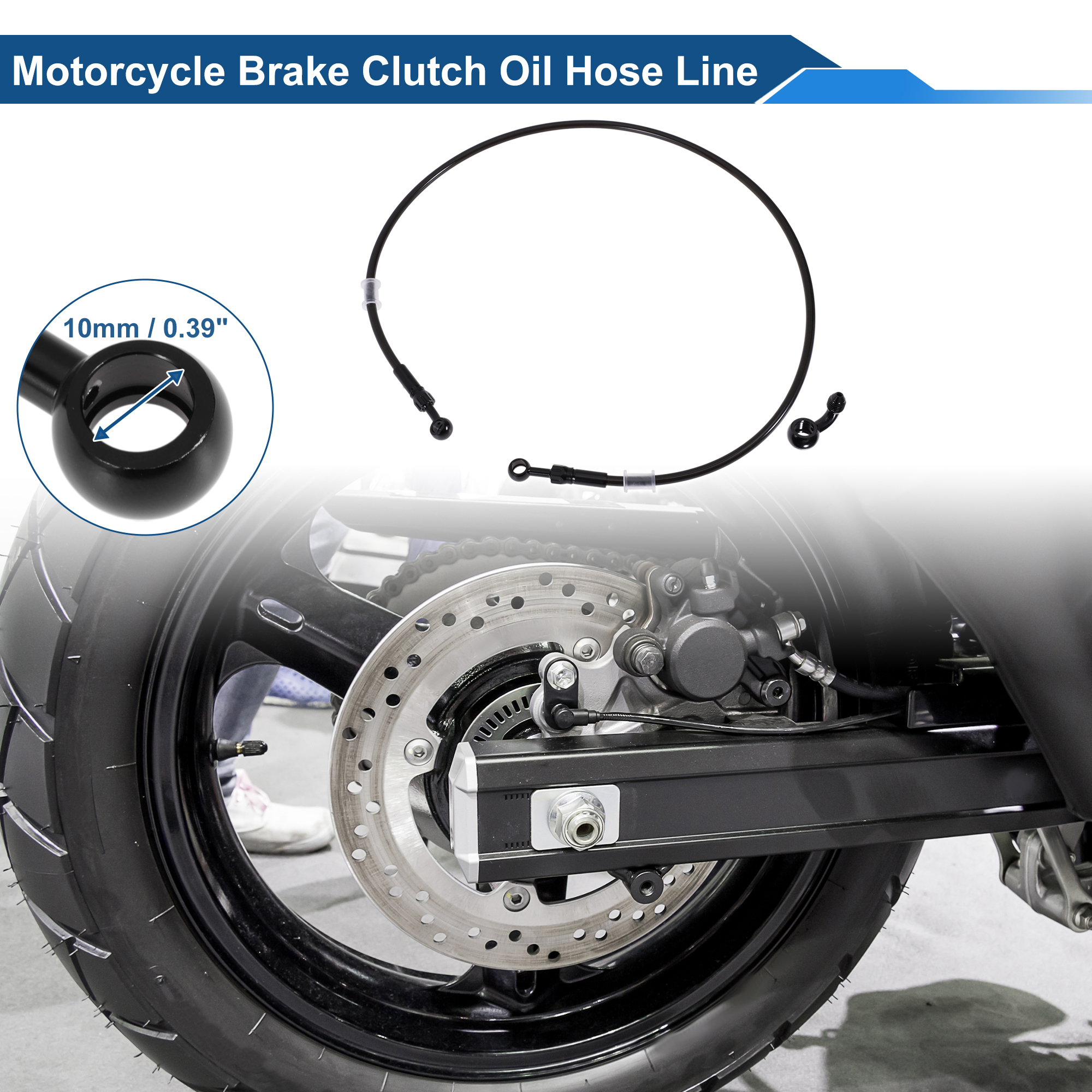 Motoforti 100cm Motorcycle Bra - Braided Line review and price