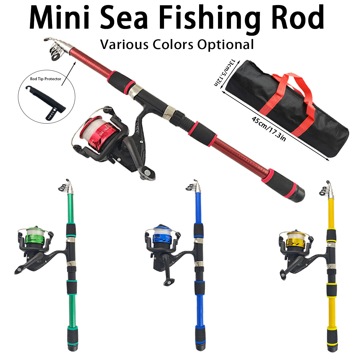 Mini Telescopic Sea Fishing Ro - Saltwater Line review and price