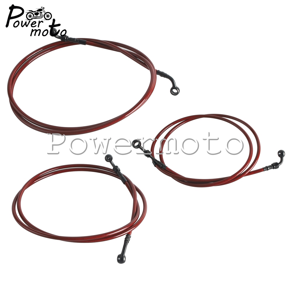 Motorcycle Extended Brake Line - Braided Line review and price