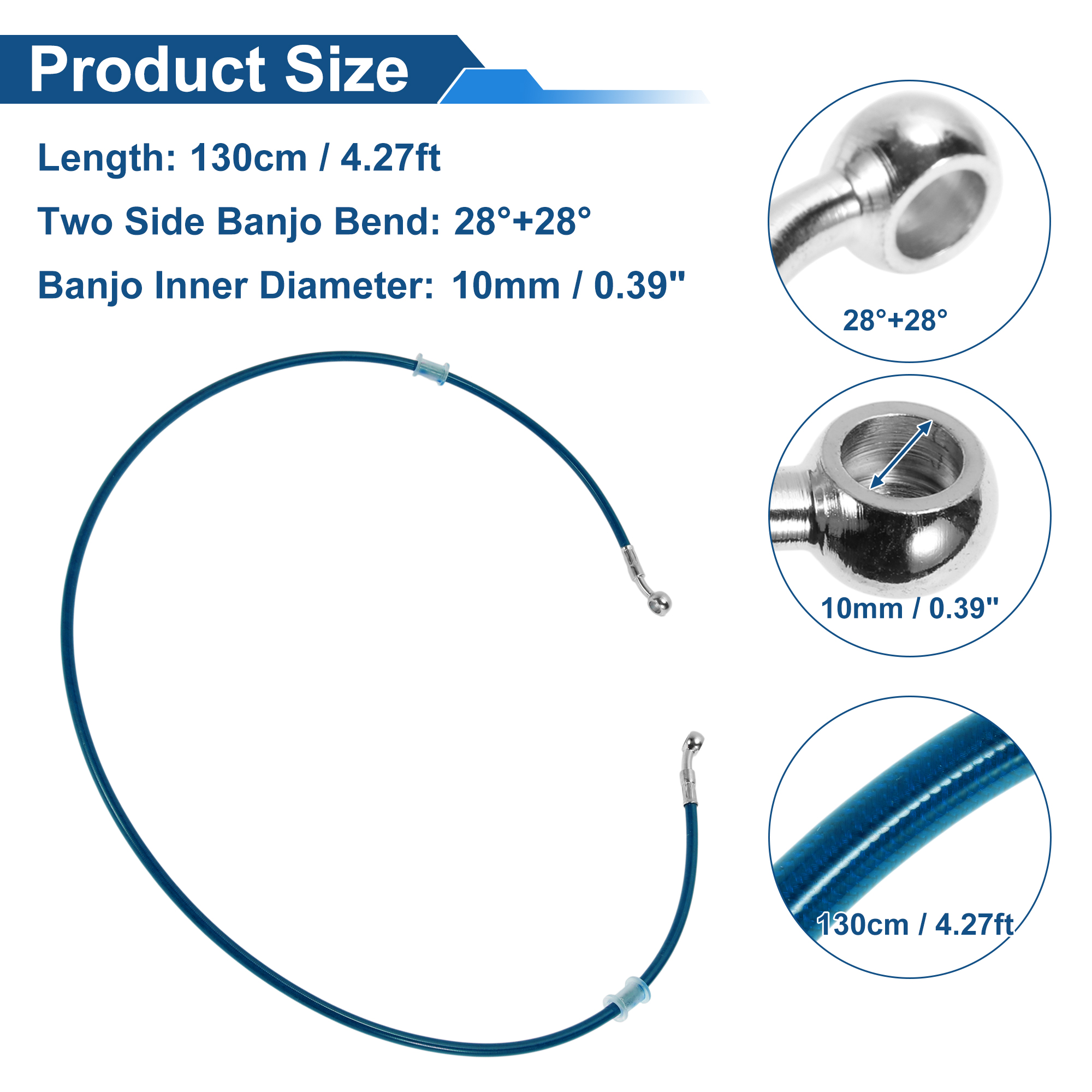 Motoforti 130cm Motorcycle Bra - Braided Line review and price
