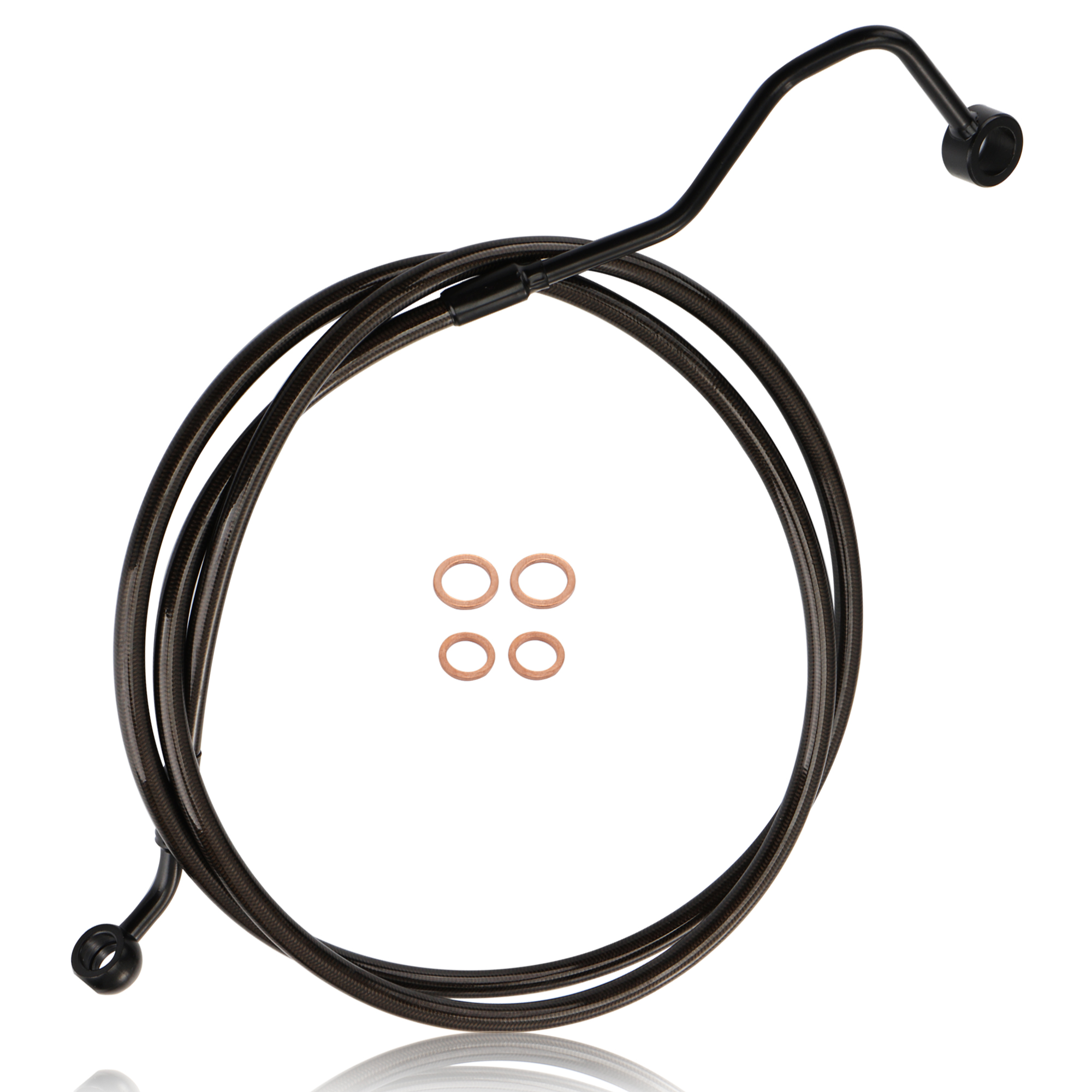 Upper Front Brake Line Oil Hos - Braided Line review and price
