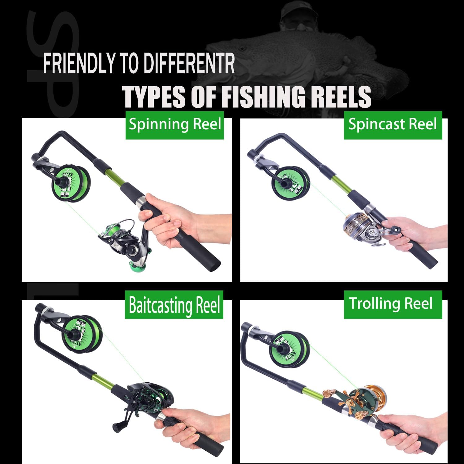 Fishing Line Spooler, Adjustab - Monofilament Line review and price