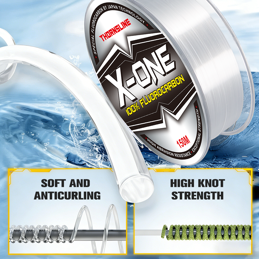 Thornsline 100% Fluorocarbon F - Ice Fishing Line review and price