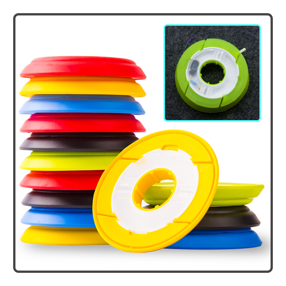 5pcs/lot Color Silicone Storag - Fishing Line Spool review and price