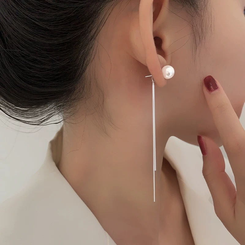 F.I.N.S 925 Silver Earrings Fo - Freshwater Line review and price
