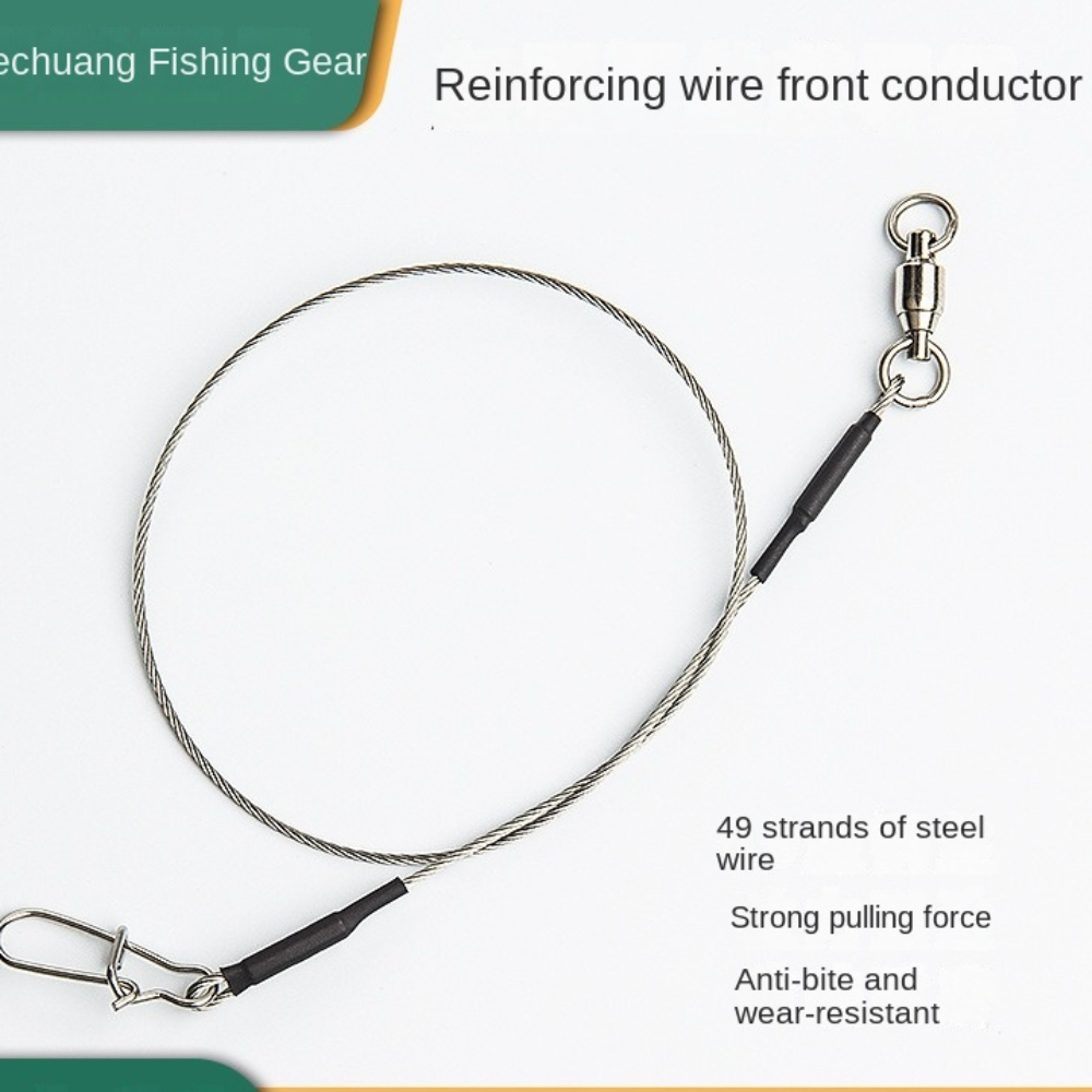 5PCS 20/30/40cm strands Stainl - Leader Line review and price